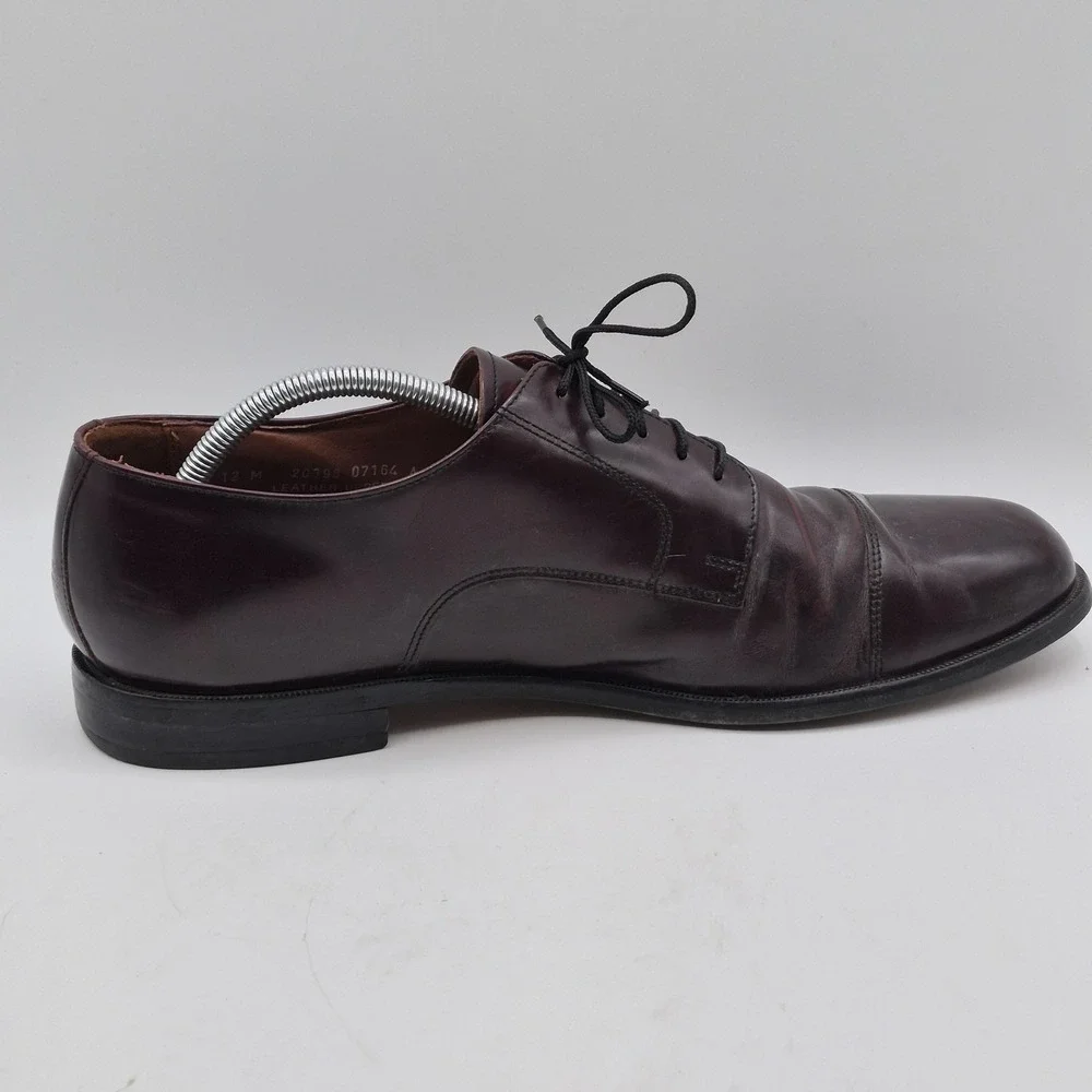 Bostonian Shoes Mens Size 12 Brown Leather Cap Toe Oxford Dress‎ Classics 20398